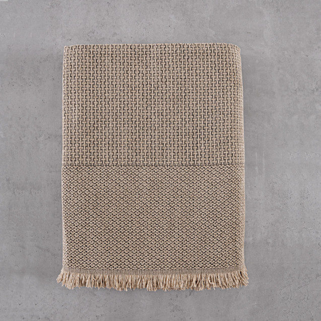 Μαξιλαροθήκη Διακόσμησης Rythmos Simplin Καφε...