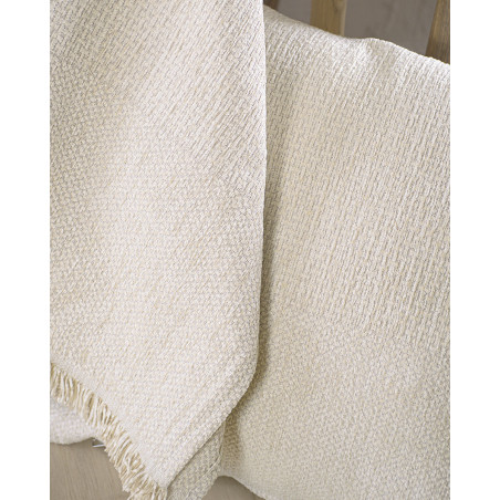 Μαξιλαροθήκη Διακόσμησης Rythmos Simplin Εκρου 40x40