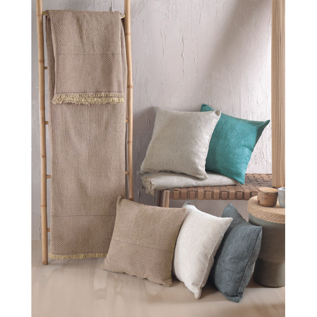 Μαξιλαροθήκη Διακόσμησης Rythmos Simplin Γκρι...