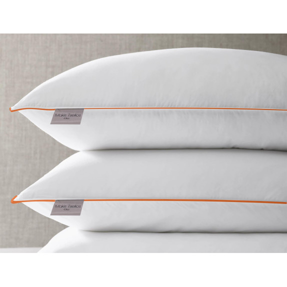 Σετ Μαξιλάρια Ύπνου 2 Τεμαχίων Makis Tselios New Orange...