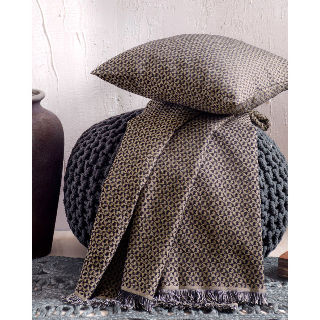 Μαξιλαροθήκη Διακόσμησης Rythmos Reeves Εκρου...