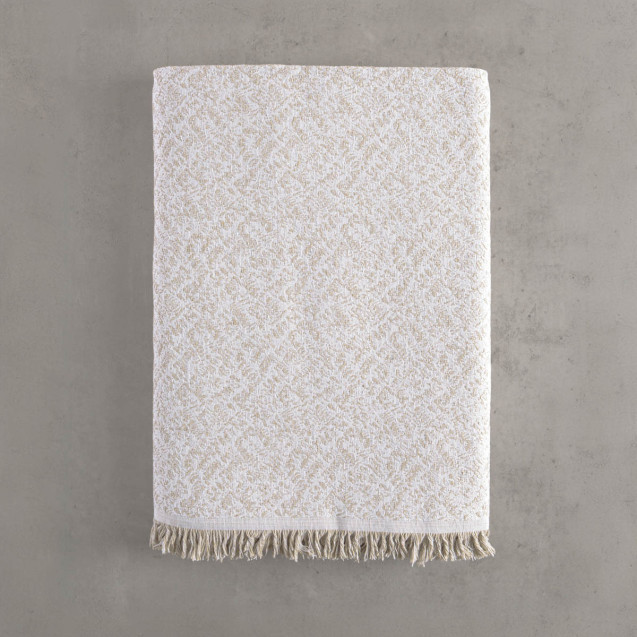 Μαξιλαροθήκη Διακόσμησης Rythmos Fabio Εκρου 40x40