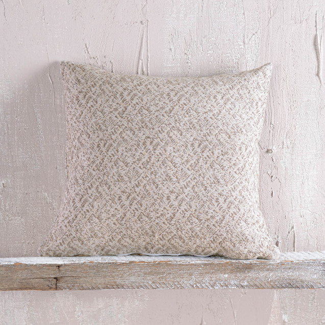 Μαξιλαροθήκη Διακόσμησης Rythmos Fabio Μπεζ 40x40