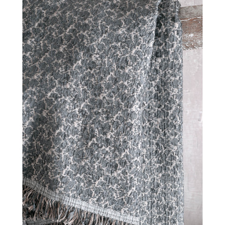 Μαξιλαροθήκη Διακόσμησης Rythmos Stefan Ανθρακι 40x40