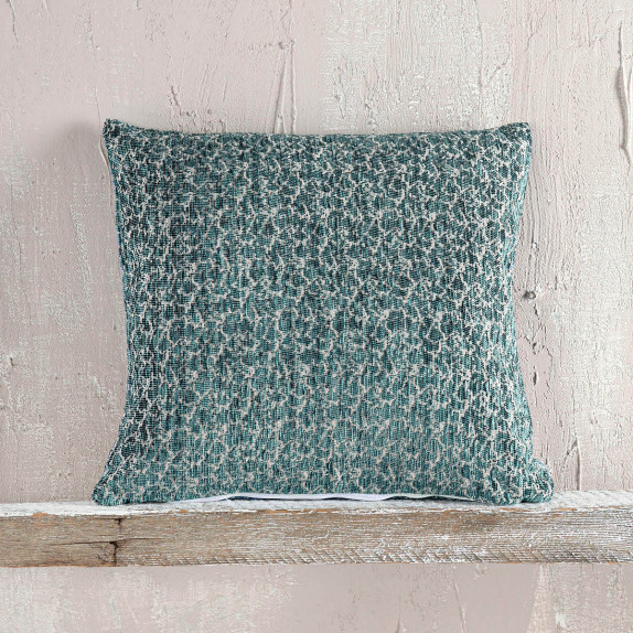 Μαξιλαροθήκη Διακόσμησης Rythmos Stefan Πετρολ 40x40