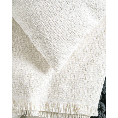 Μαξιλαροθήκη Διακόσμησης Rythmos Reeves Εκρου 40x40