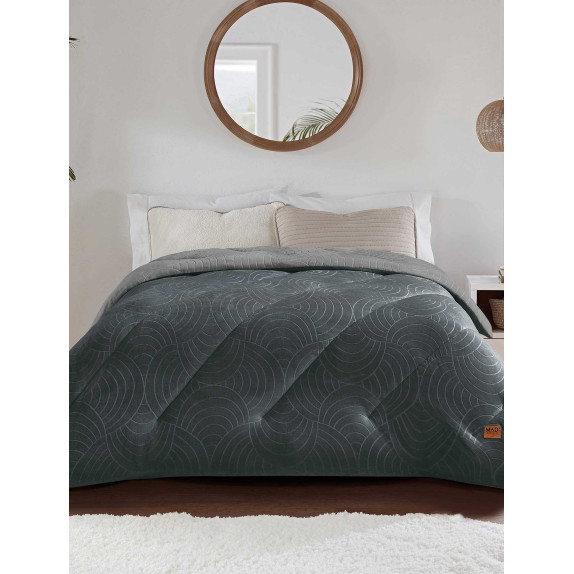 Κουβερτοπάπλωμα Μονό Madi Nocture Anthracite 160x220