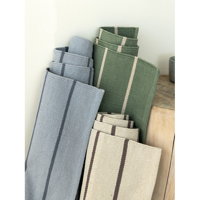 Ταπέτο Κρεβατοκάμαρας Palamaiki 60X120 Pin Grey