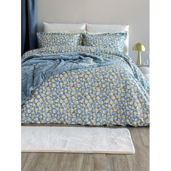Σετ Σεντόνια King Size 4 Τεμαχίων Palamaiki Ivy 285x270...