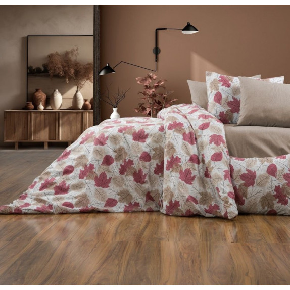 Παπλωματοθήκη Μονή Sb home Leaves 160x240