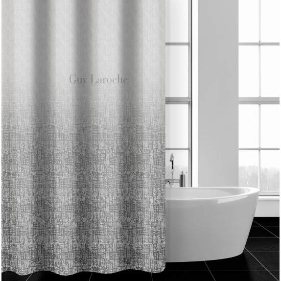Κουρτίνα Μπάνιου Guy Laroche Valley Silver 240x185