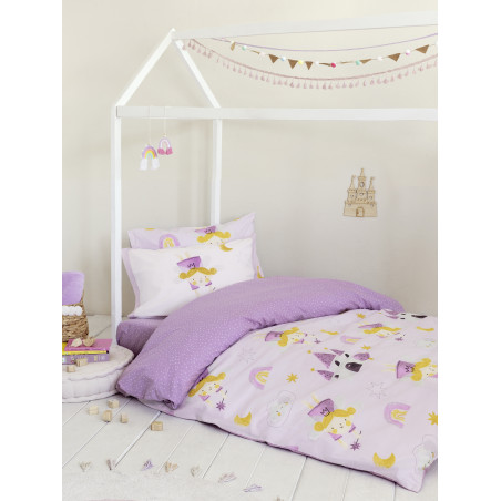 Σετ Παιδική Παπλωματοθήκη Μονή 2 Τεμαχίων Nima Odette 160x240