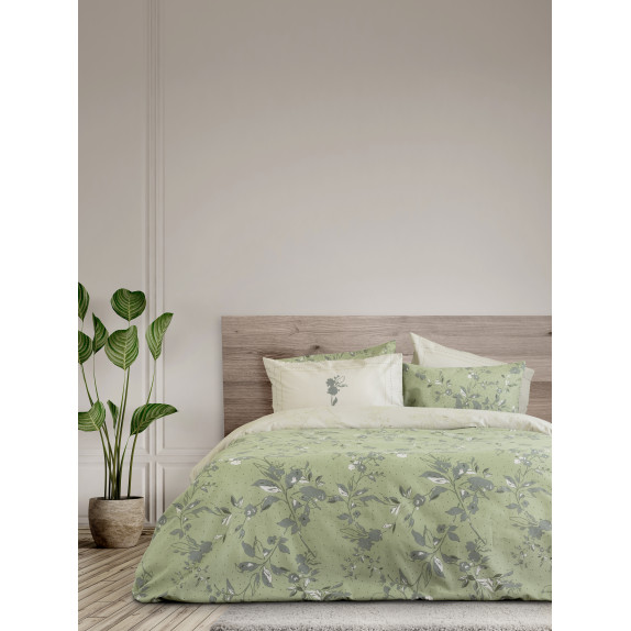 Σετ Σεντόνια Φανελένια Υπέρδιπλα 4 Τεμαχίων Nima Bernice...