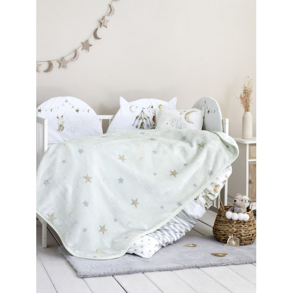 Κουβέρτα Βελουτέ Αγκαλιάς Nima Baby Circus 80x110