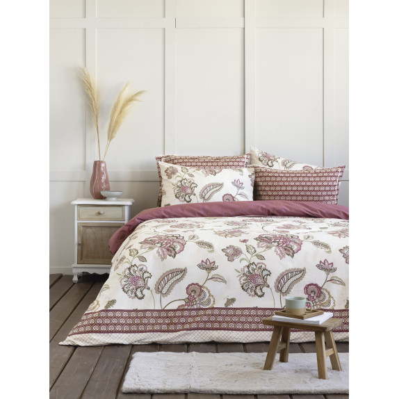 Σετ Σεντόνια Υπέρδιπλα με Λάστιχο 4 Τεμαχίων Nima Carmen...