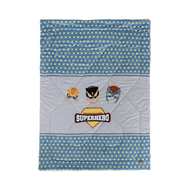 Κουβερτοπάπλωμα Μονό 160x220 Nima Superheroes...