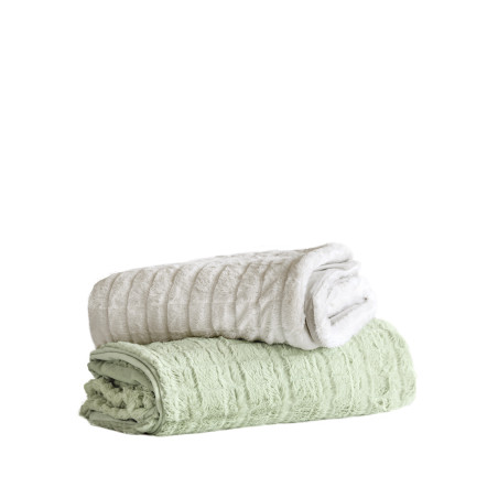 Κουβέρτα καναπέ Nima Weave Cream 130x170