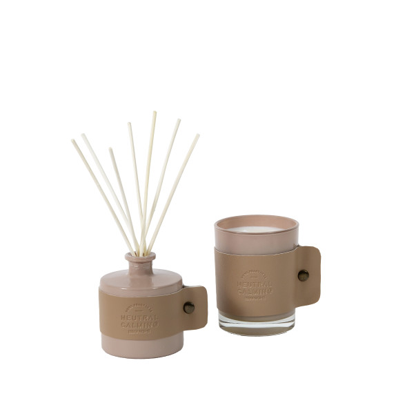 Σετ Αρωματικό Χώρου Nima με Στικ 70ml & Αρωματικό Κερί...