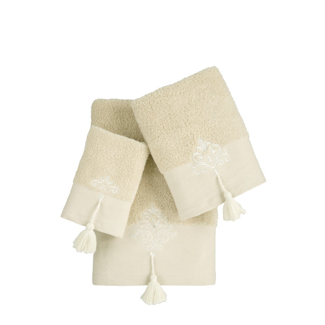 Σετ Πετσέτες 3 Τεμαχίων Nima Emeline Beige...