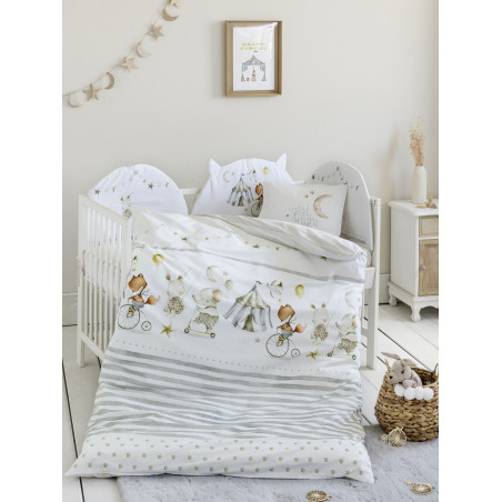 Κουβερλί Κούνιας Nima Baby Circus 100x140