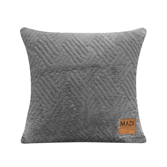 Διακοσμητικό Μαξιλάρι Madi Trace Grey 45x45