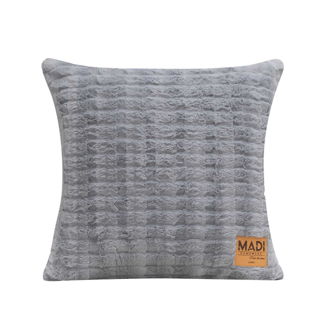 Διακοσμητικό Μαξιλάρι Madi Rays Grey 45x45
