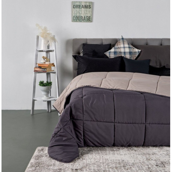 Πάπλωμα Μονό Sb Home ZermattCarbone 160x240