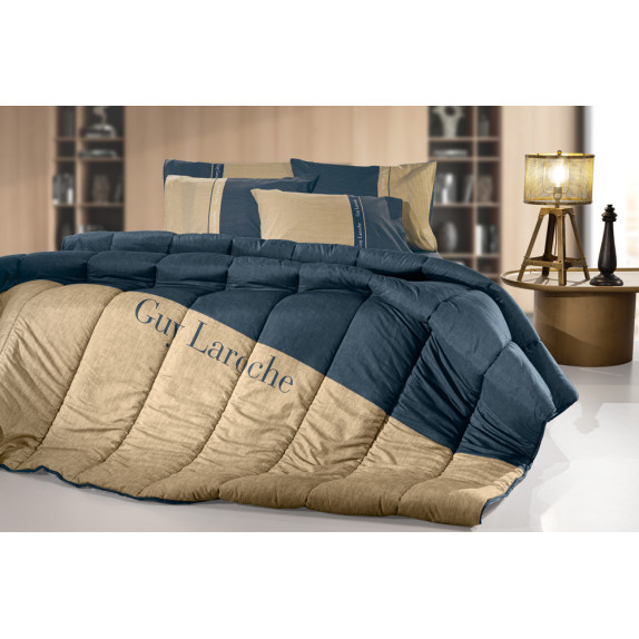 Παπλωματοθήκη Υπέρδιπλη Guy Laroche Kent Toffee 225x245