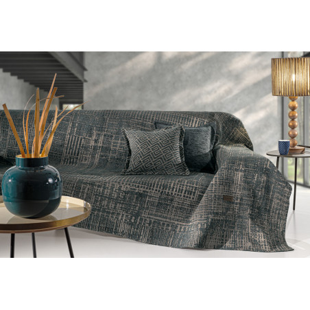 Ριχτάρι Πολυθρόνας Guy Laroche Melbourne Petrol 180x150