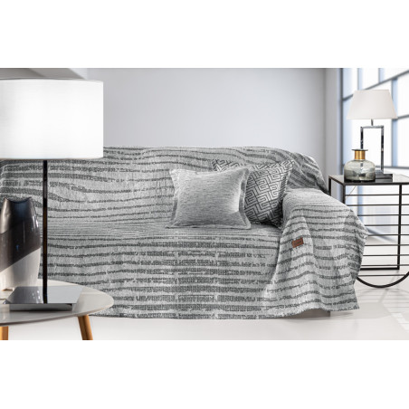 Ριχτάρι Πολυθρόνας Guy Laroche Sydney Silver 180x150