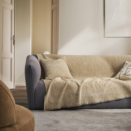 Ριχτάρι Τριθέσιου Gofis Home Yrsa Gold Grain 141/04 180x310