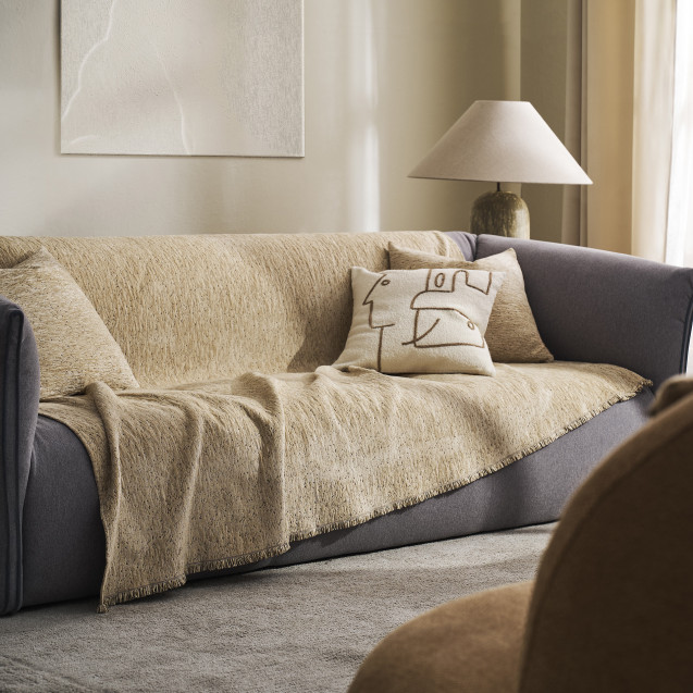 Ριχτάρι Τριθέσιου Gofis Home Yrsa Gold Grain...