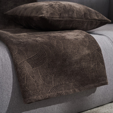 Ριχτάρι Πολυθρόνας Gofis Home Nimbus Dark Chocolate 447/41 180x180