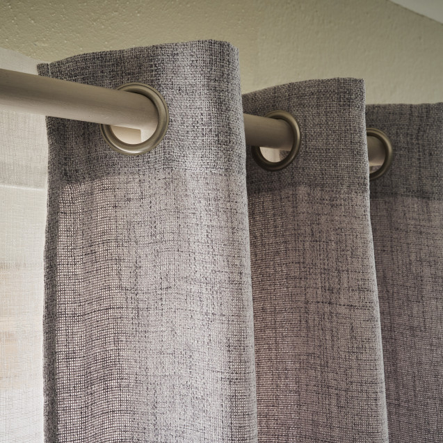 Κουρτίνα Με Τρουκς Gofis Home Magna Grey 495/15...