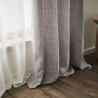 Κουρτίνα με σιρίτι Gofis Home Magna Grey 495/15 140x295