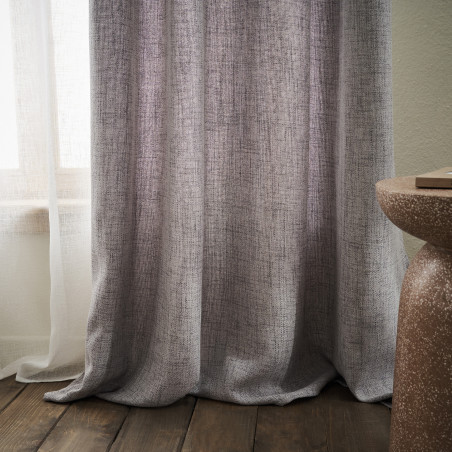 Κουρτίνα με σιρίτι Gofis Home Magna Grey 495/15 140x295