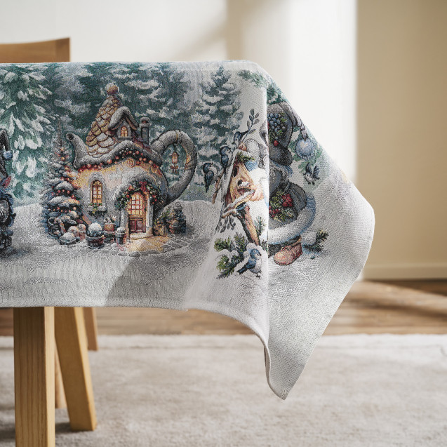 Τραπεζομάντηλο Gofis Home Xmas 503 135x180