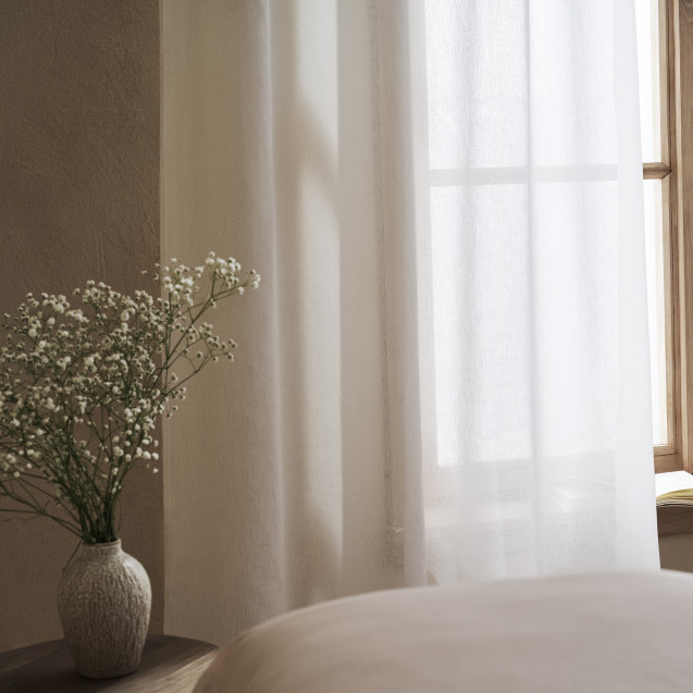 Κουρτίνα Με Τρουκς Gofis Home Maisy White...