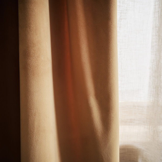 Κουρτίνα με σιρίτι Gofis Home Winter Rattan...