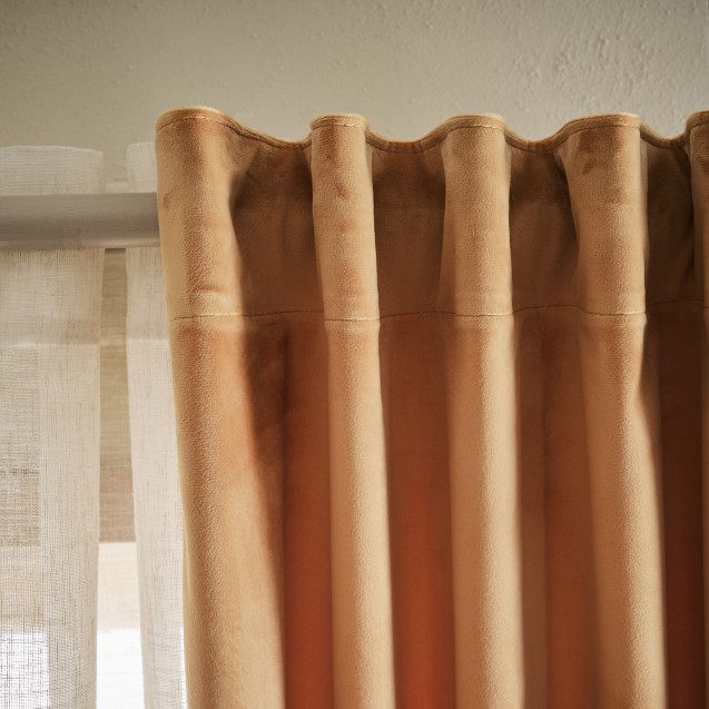 Κουρτίνα με σιρίτι Gofis Home Winter Rattan...