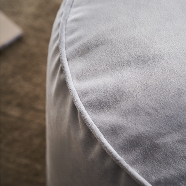 Πουφ Gofis Home Winter Cloud Grey 711/34 40x50x50