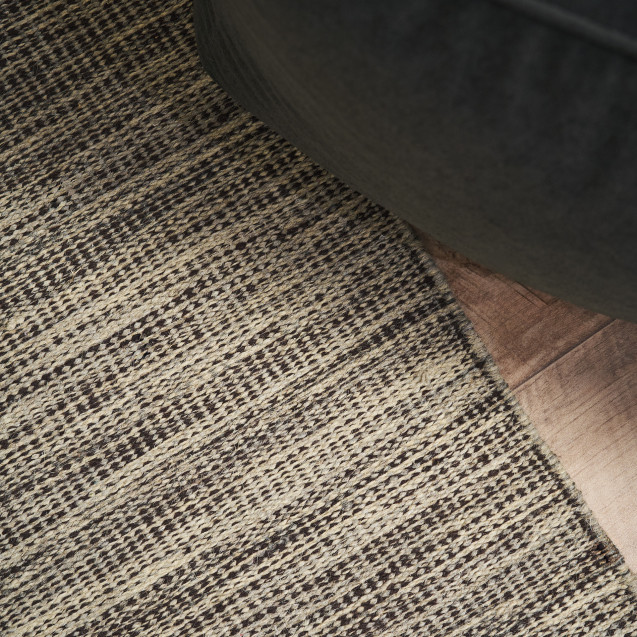 Χαλί Gofis Home Ozell Graphite Black 934 130x190