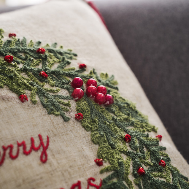 Μαξιλαροθήκη Διακόσμησης Gofis Home Xmas 237 43x43