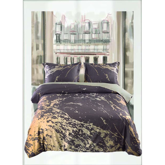 Σετ Σεντόνια Υπέρδιπλα 4 Τεμαχίων Makis Tselios Splash...