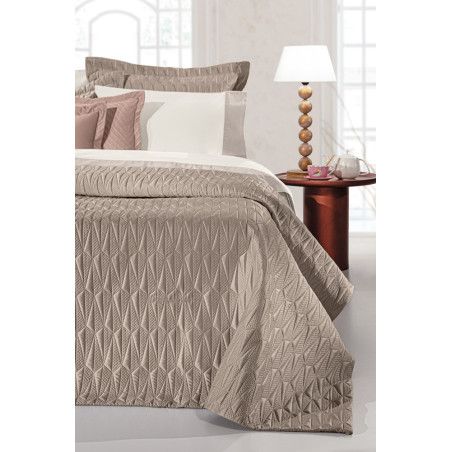 Σετ Κουβερλί King Size 3 Τεμαχίων Guy Laroche Ruby Taupe 240x250