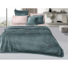 Σετ Κουβέρτα Βελουτέ Μονή και Μαξιλαροθήκη Διακόσμησης Guy Laroche Bolzano Emerald 160x220
