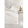 Σετ Κουβέρτα Βελουτέ Ημίδιπλη και Μαξιλαροθήκη Διακόσμησης Guy Laroche Bolzano Ivory 180x220