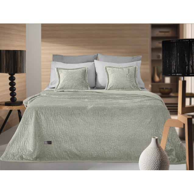 Σετ Κουβέρτα Βελουτέ Μονή και Μαξιλαροθήκη...