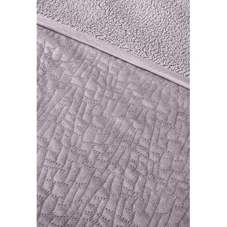 Σετ Κουβέρτα Βελουτέ Υπέρδιπλη και Μαξιλαροθήκη Διακόσμησης Guy Laroche Bolzano Melanze 220x240