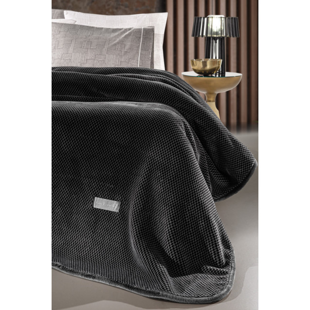 Κουβέρτα Βελουτέ Υπέρδιπλη Guy Laroche Cheval...